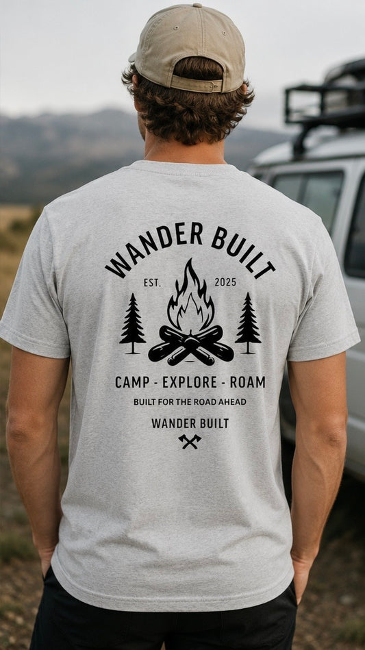 Camp Explore Roam | Premium Organic T-Shirt